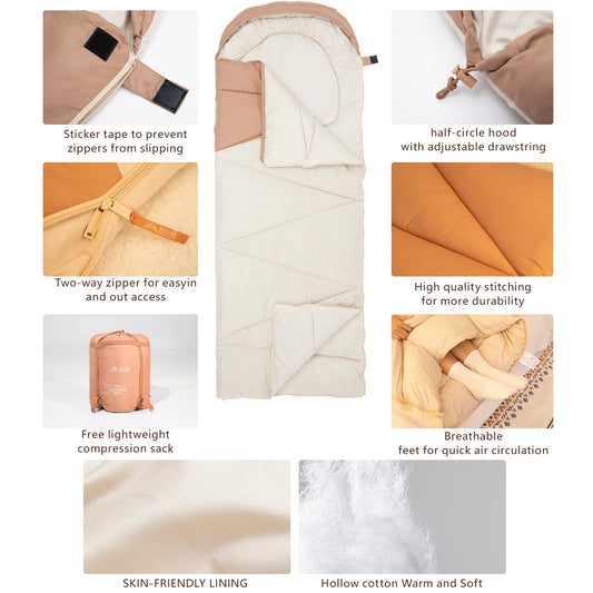 Campanion™ Sleeping Bag Ultralight 4 Season