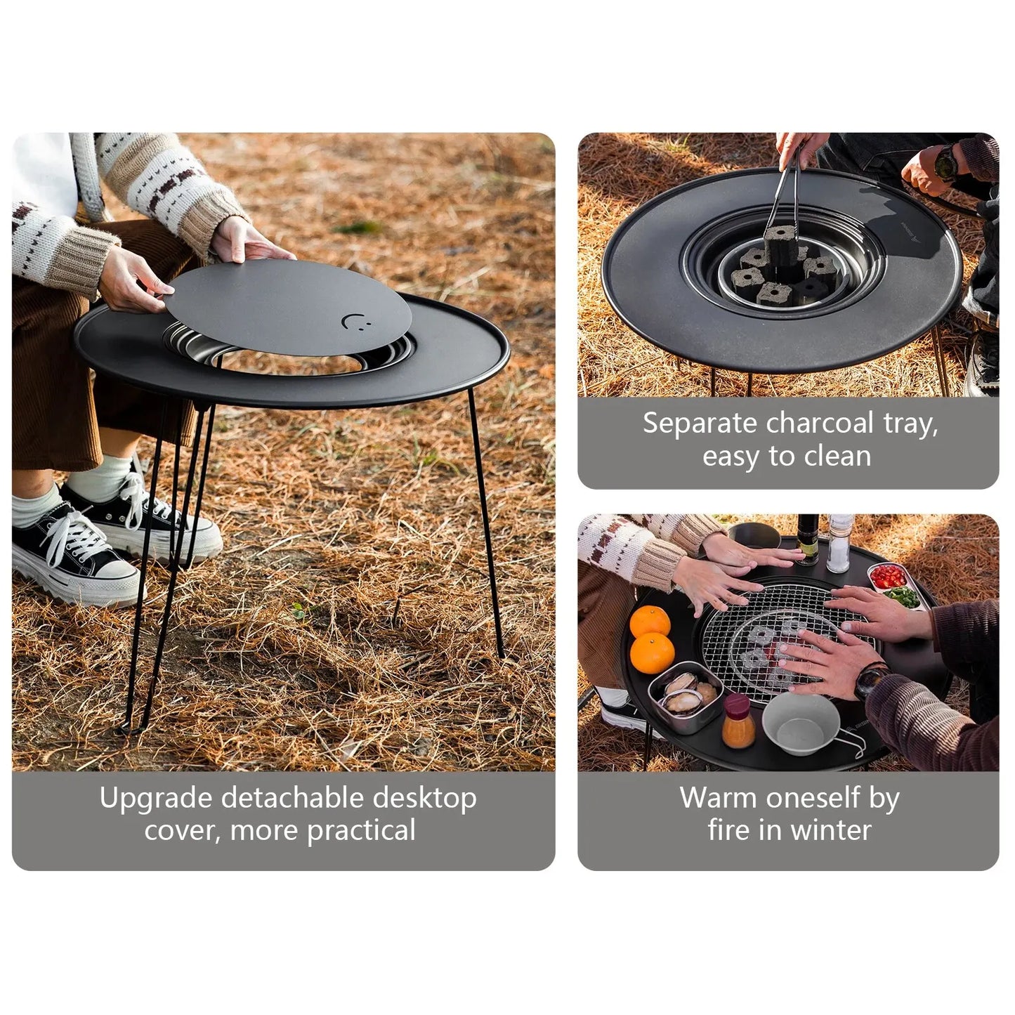 Campanion™ Folding Barbecue Round Table