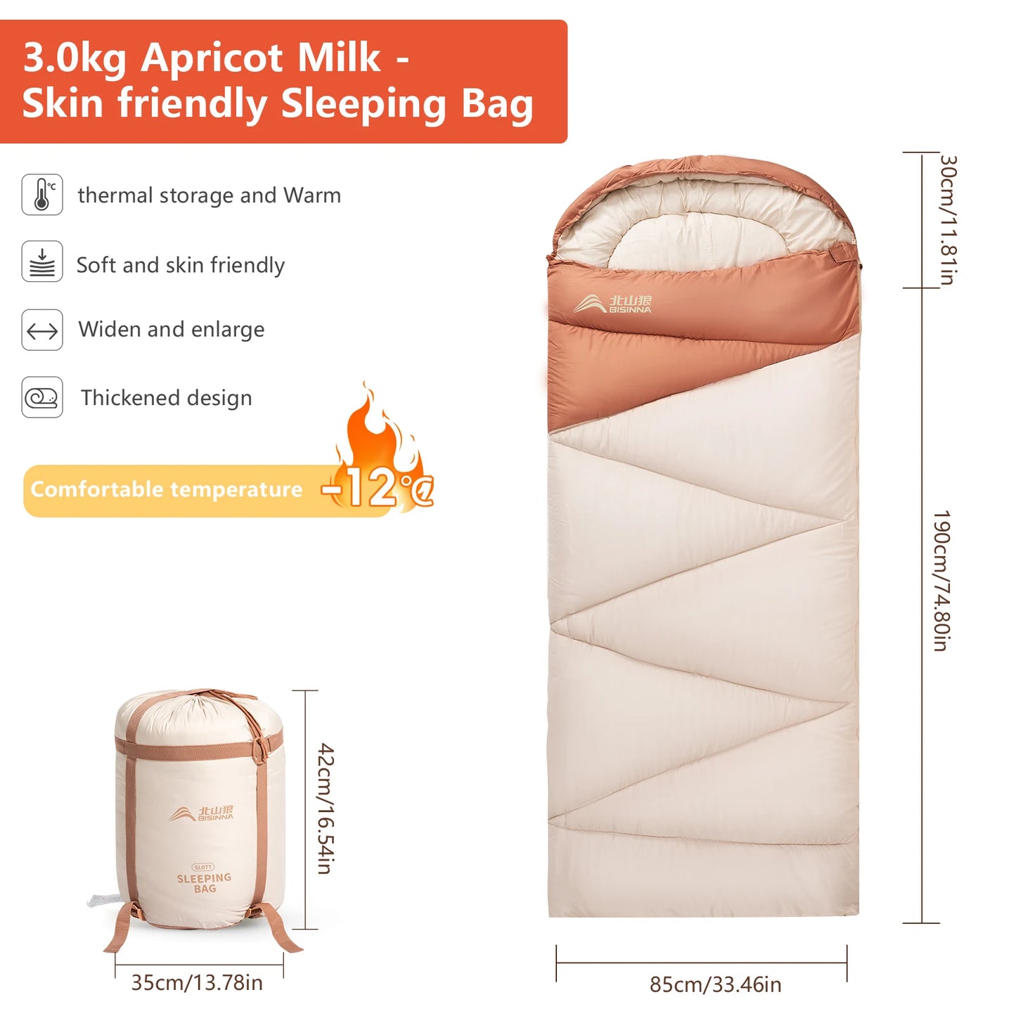 Campanion™ Sleeping Bag Ultralight 4 Season
