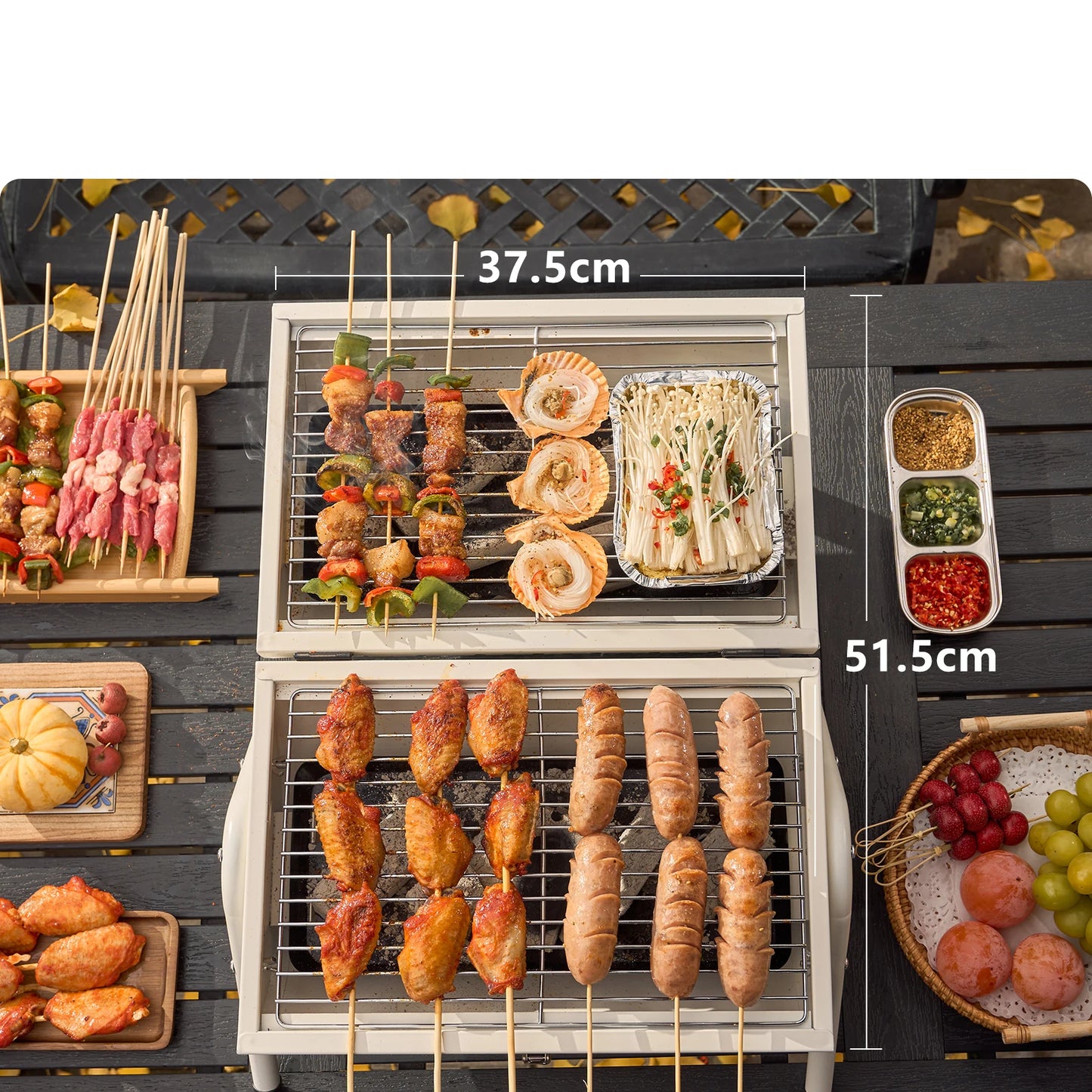 Campanion™ Multifunctional Portable Barbeque Stove