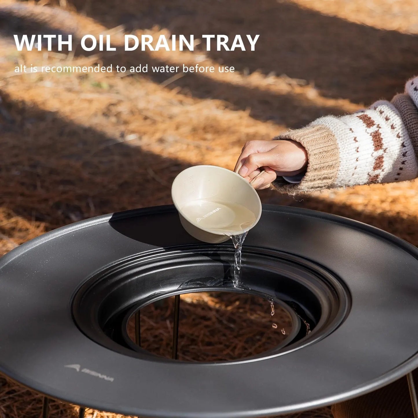 Campanion™ Folding Barbecue Round Table