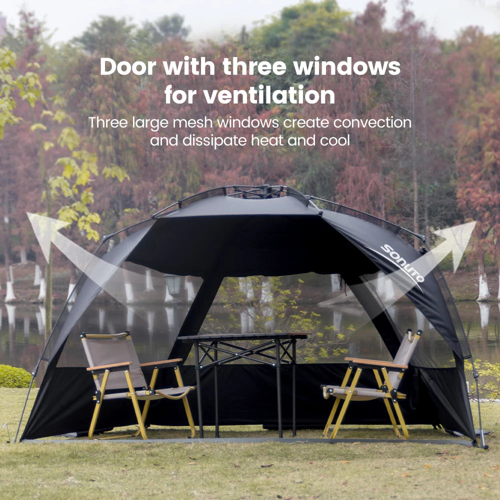 Campanion™ Camping Tent Quick Automatic Opening