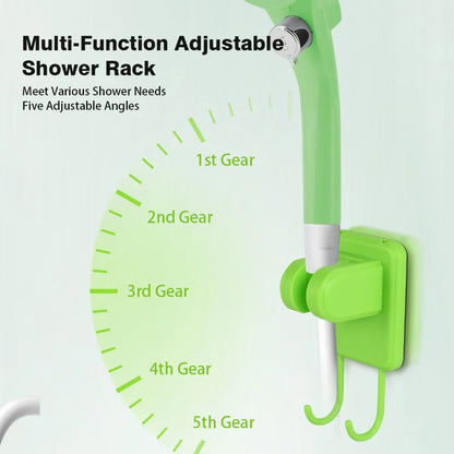 Premium Portable Camping Shower — 6000 mAh Battery + Digital Display