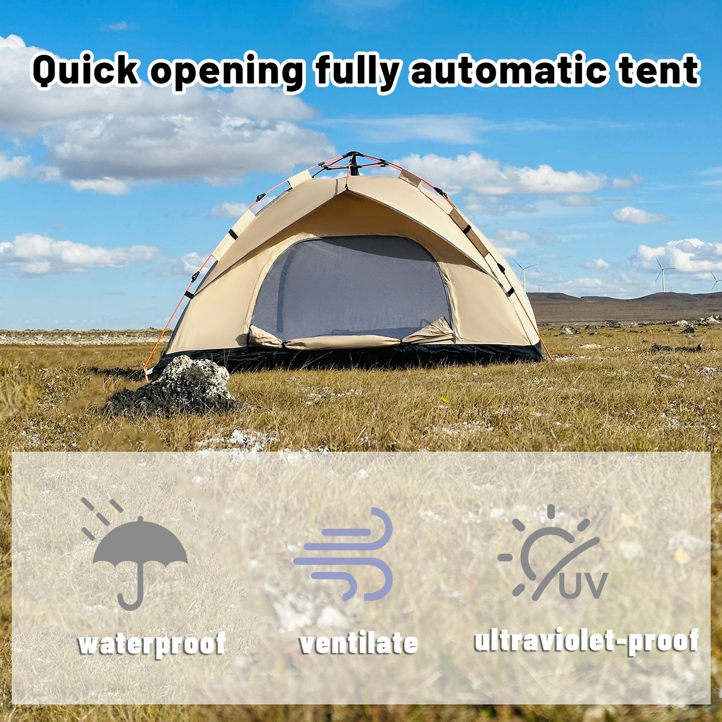 Premium Outdoor Automatic Quick-opening Tent