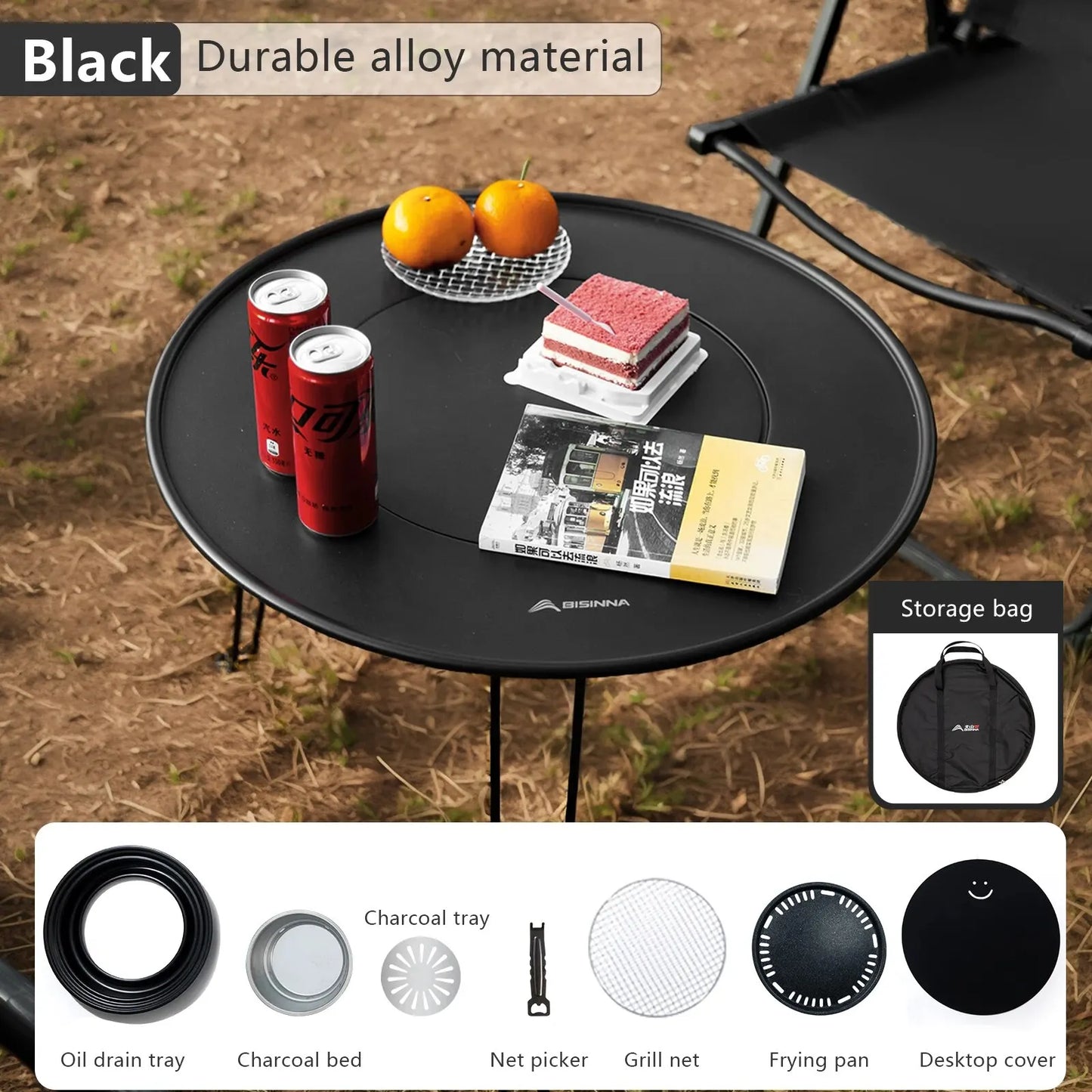 Campanion™ Folding Barbecue Round Table